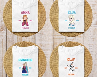 Disney Princess Shirt, Frozen Shirt, Frozen toddler shirt, Disney Shirt, Frozen Elsa, Frozen Anna, Disney Baby Shirt, Disneyland Shirt, Olaf