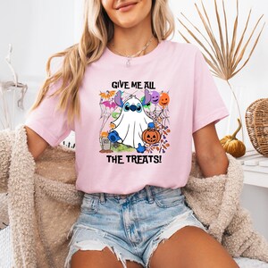 Halloween Stitch & Lilo Shirt: Spooky Matching Family Tees, Kids Trick or Treat, Disney, Disneyland image 5