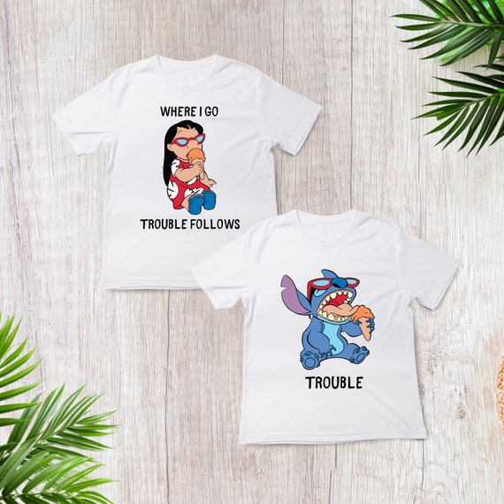 Lilo and Stitch Matching Shirt, Disney Stitch Shirt, Baby Stitch Tee, Funny Stitch Shirt, Family Disney Stitch Shirt, Lilo and Stitch Tee