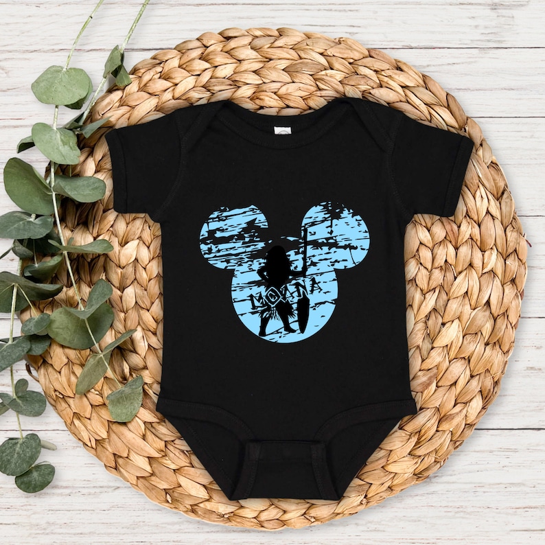 Moana Shirt, Disney Moana Tee, Disney Trip Shirt, Princess Moana Tee, Disneyland Tee, Disney Ears Shirt, Mickey Ears Tee, Magic Kingdom Tee image 4