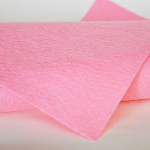 PINK Wool Felt, Merino Wool Blend Felt, Wool Blend Felt, Wool Felt Yardage, Wool Felt Fabric, Pink Felt Fabric, Pink Felt Yardage