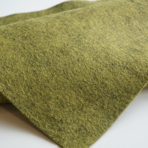 PISTACHIO Wool Felt Felt by the Half Yard Merino Wool Felt Etsy