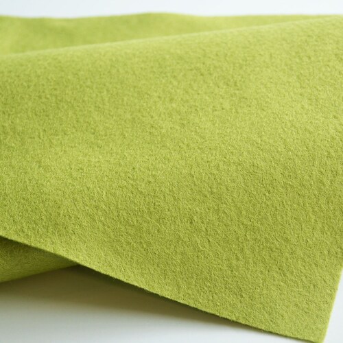 PISTACHIO Wool Felt Felt by the Half Yard Merino Wool Felt Etsy