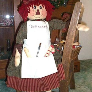 DIGITALE STOFFpuppe Schnittmuster, Primitive Puppe Schnittmuster, Stoffpuppe Schnittmuster, Der Puppenmacher mit Puppen & Zubehör