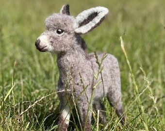 Diego Donkey Complete Needle Felting Kit, Intermediate Level