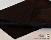 Black Wool Felt, Merino Wool Blend Felt, Wool Blend Felt, Wool Felt Yardage, Wool Felt Fabric, Black Felt Fabric, Black Felt Yardage