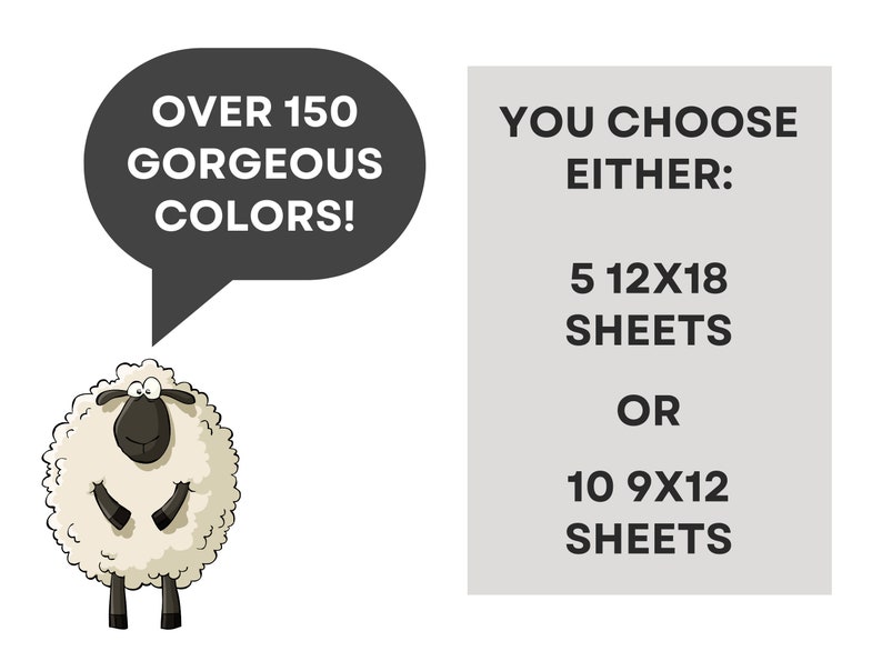 CHOOSE 5 or 10, Wool Felt Sheets, Wool Felt , Merino Wool Felt, Wool Blend Felt, Wool Felt Fabric, Craft Felt Sheets Colors Bundle, DIY Kits image 2