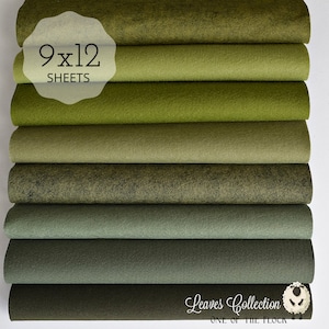 Green Sage - 100% Wool Felt Sheet – Canadian Felt Shop