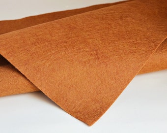 PEAT MOSS Wool Felt, Merino Wool Blend Felt, Wool Blend Felt, Wool Felt Yardage, Wool Felt Fabric, Brown Felt Fabric, Peat Moss Felt Yardage