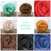 Corridale Wool Roving Select Your Color 1 oz., 20 MORE COLORS, Chunky Yarn, Spinning Fiber, Wet Dry Felting Crafts, Weaving, Felted Soap 