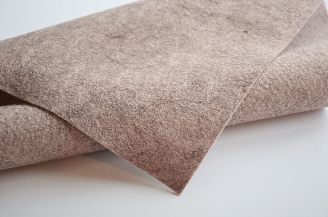 DRIFTWOOD Wool Felt Wool Felt Yardage Merino Wool Felt Wool Etsy