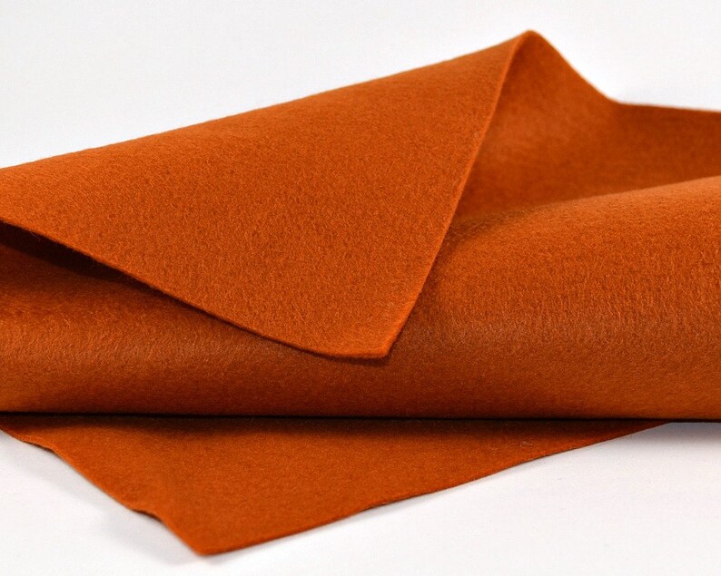 COPPER KETTLE Wool Felt Felt by the Yard Merino Wool Felt Etsy