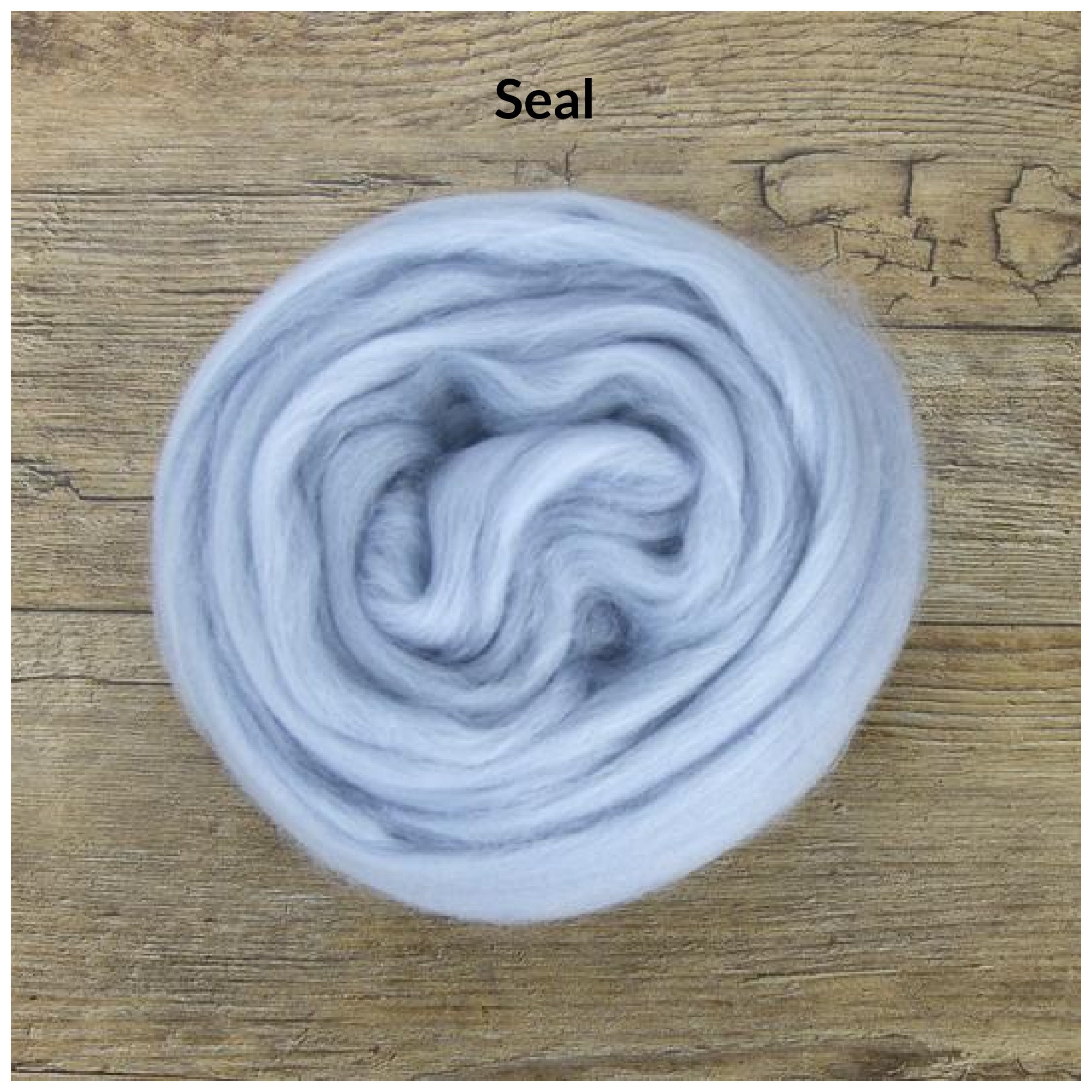 New MERINO WOOL ROVING 23 Microns Hazy Grays Color Pack Etsy