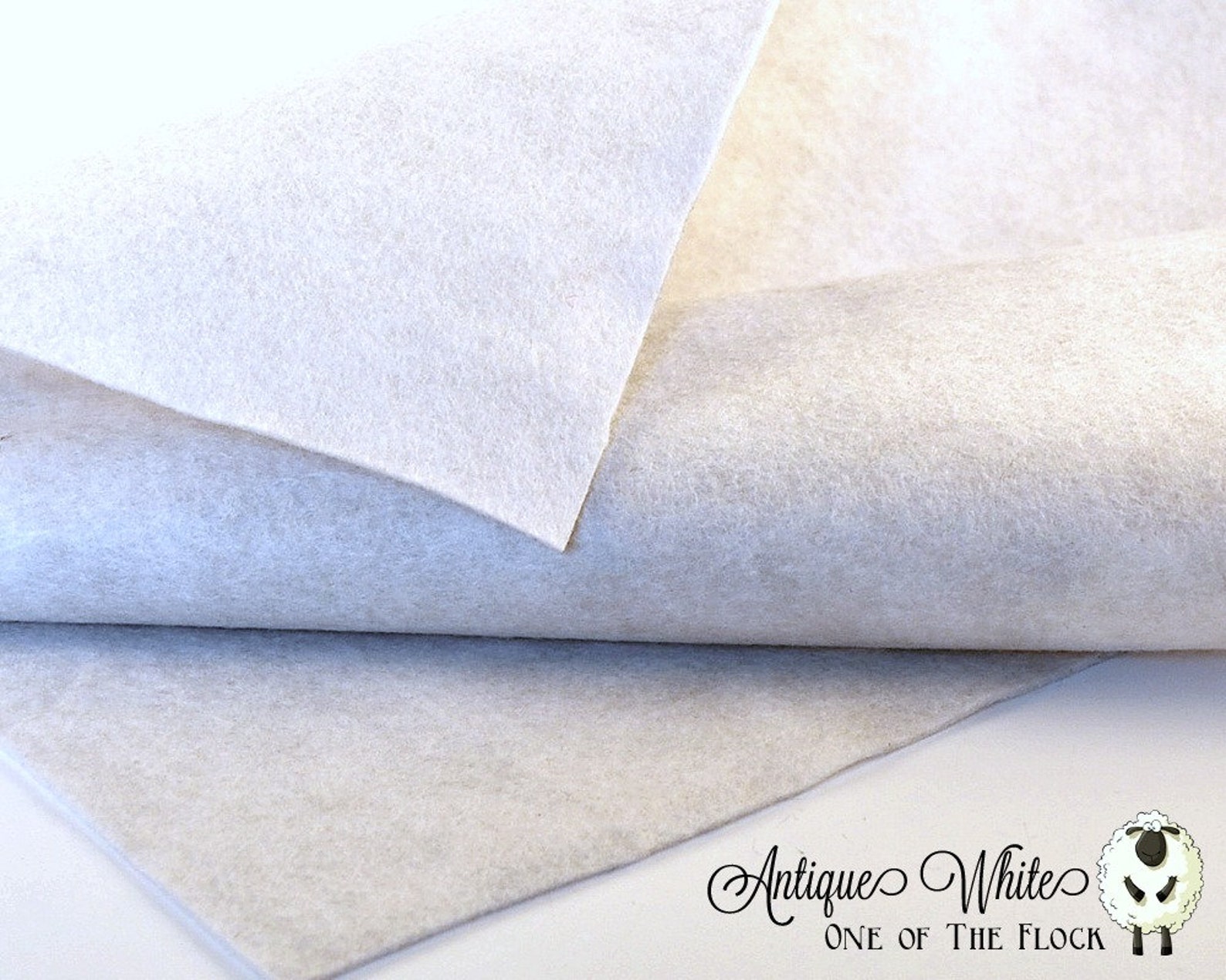 ANTIQUE WHITE Felt Felt by the Yard Merino Wool Felt Wool Etsy