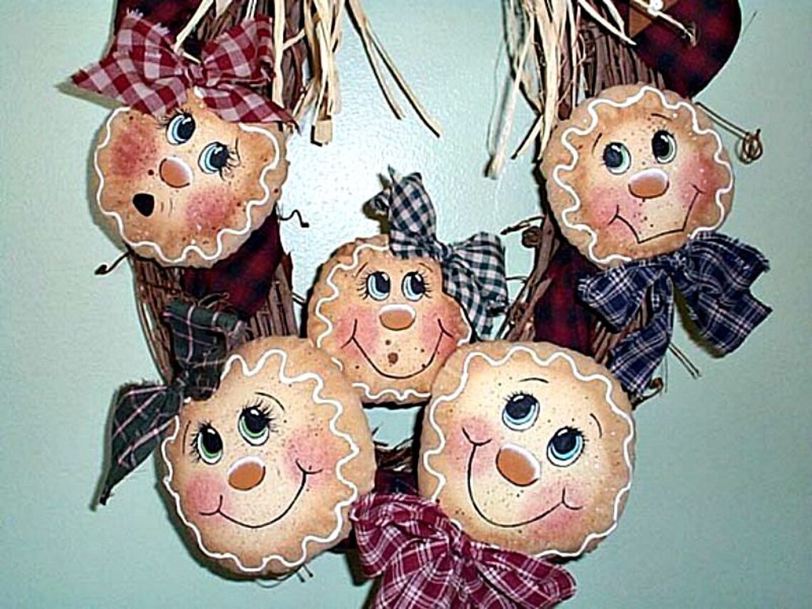 Gingerbread Sewing Pattern Primitive Sewing Pattern | Etsy