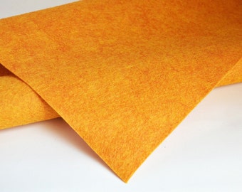 MUSTARD SEED Wool Felt, Merino Wool Blend Felt, Wool Felt Yardage, Wool Felt Fabric, Gold Felt Fabric, Gold Felt Yardage, Prim Gold Felt