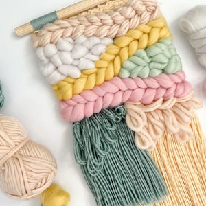 Weaving KIT for Beginners, Weaving Frame, Weaving Tapestry Loom, Weaving Starters Kit, Learn to Weave, Learn Weaving, Everything You Need