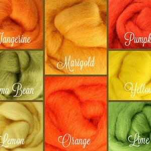 CITRUS SQUEEZE Collection, Wool Blend Felt, Wool Felt Sheets, Wool Felt ...