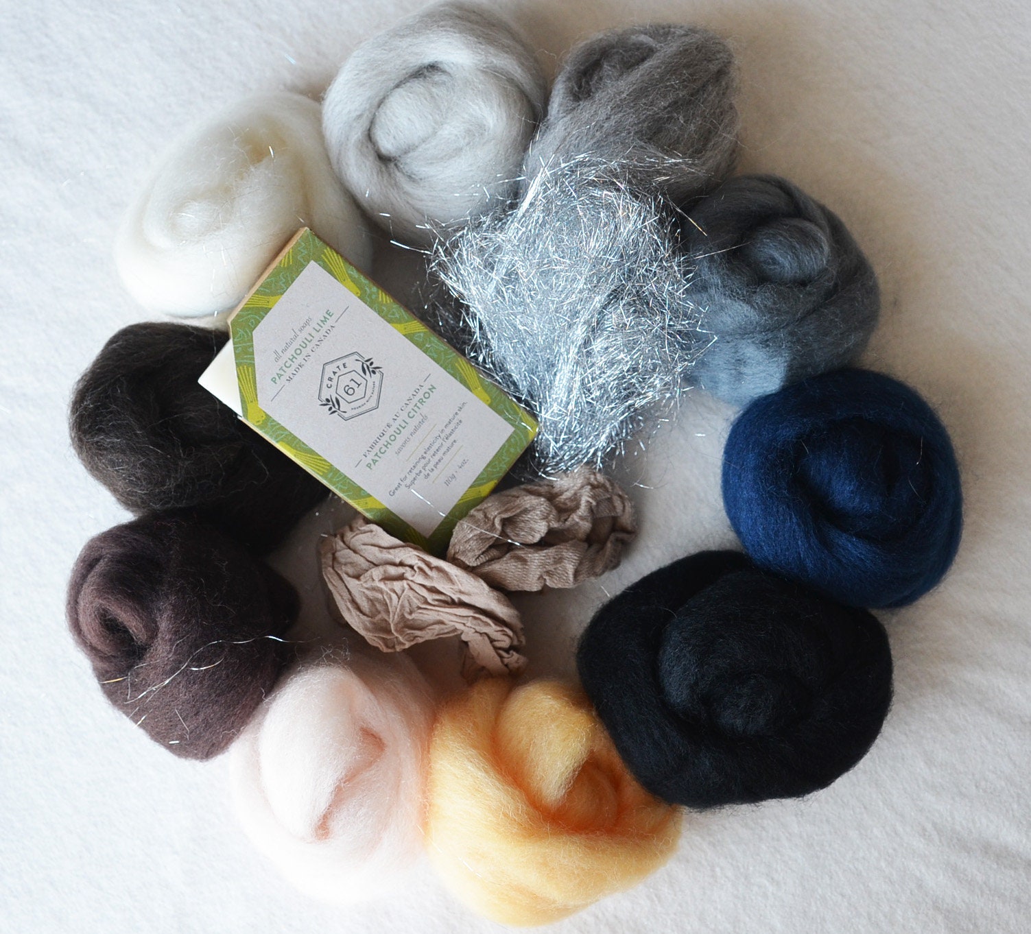 New FELTED SOAP Kits Soap Felting Kit Felting Soap Etsy