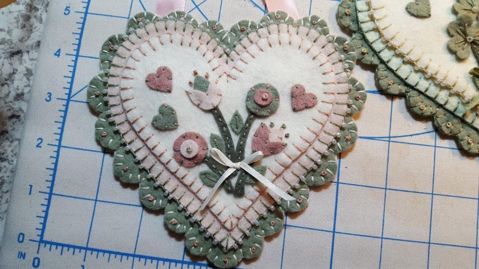 SWEETHEARTS DIY Wool Felt Craft Kit Felt Craft Kit Wool Etsy