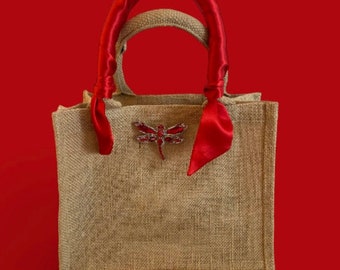 Personalized jute bag