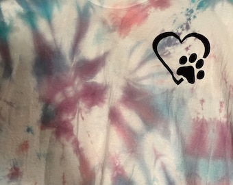 Dog Lover Tie Dye Shirt