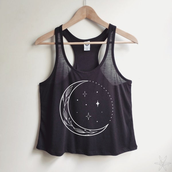 Moon Tank Top Etsy