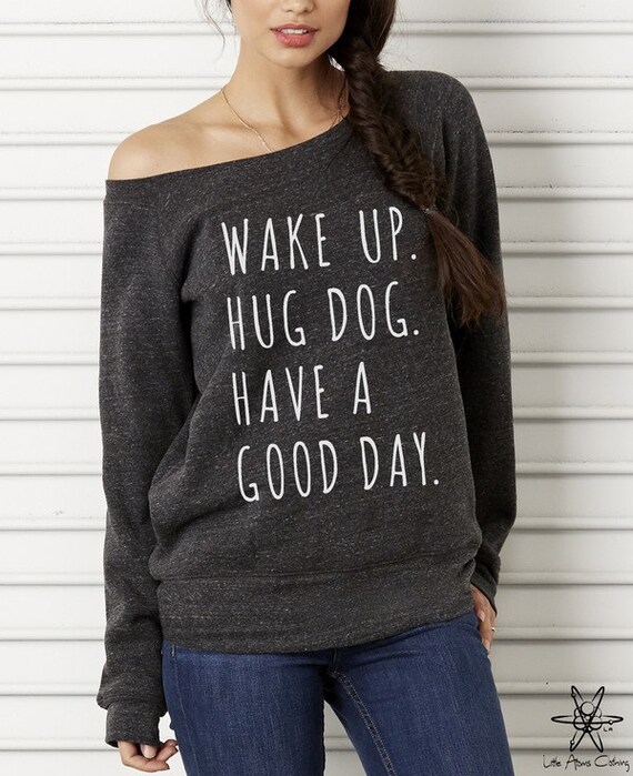 bella off the shoulder sweatshirt
