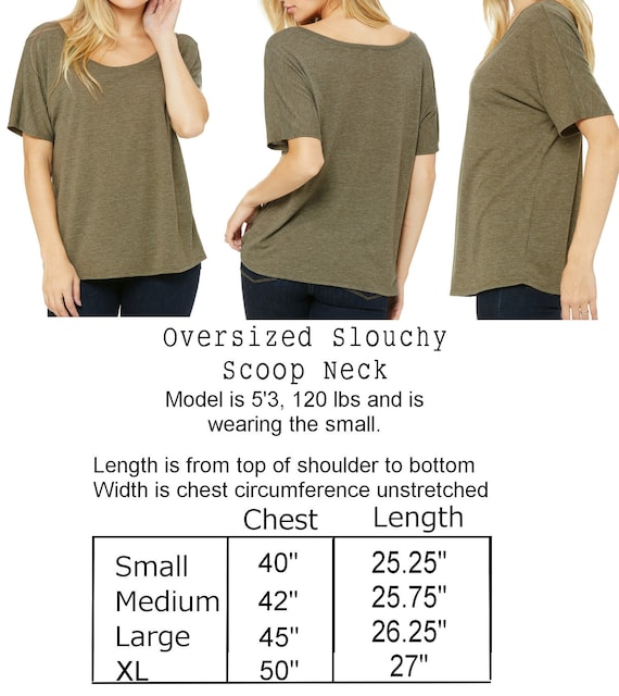 Be Kind Shirt Oversized Slouchy Scoop Neck Tee Loose Tshirt Boho