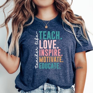 Cute Teach Shirt, Life Teacher Sweatshirt, Teacher Appreciation Gifts, Group Teacher Shirt, New Teacher Shirt, teacher sweatshirt,
