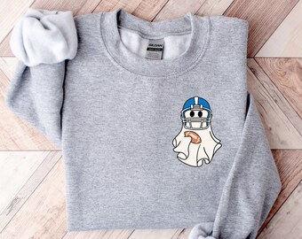 American football halloween shirt, Vintage Ghost Halloween Shirt, Retro Fall Shirt, Fall Shirt, Halloween Women's Tee, ghost shirt