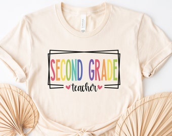 Second Grade Teacher shirt,2nd Grade Teacher Shirt, Second Grade Teacher, 2nd Grade Teacher Shirt, Back to School Shirt, Back To School Gift