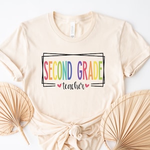 Second Grade Teacher shirt,2nd Grade Teacher Shirt, Second Grade Teacher, 2nd Grade Teacher Shirt, Back to School Shirt, Back To School Gift