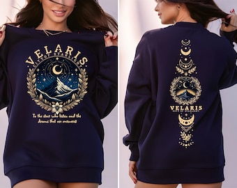 Velaris ACOTAR  Sweatshirt, Night Court City Of Starlight, SJM Merch T-shirt