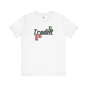 Trader Print Unisex Tee, Stock Trader Shirt, Day Trader T-Shirt, Investor Gift, Wall Street Apparel