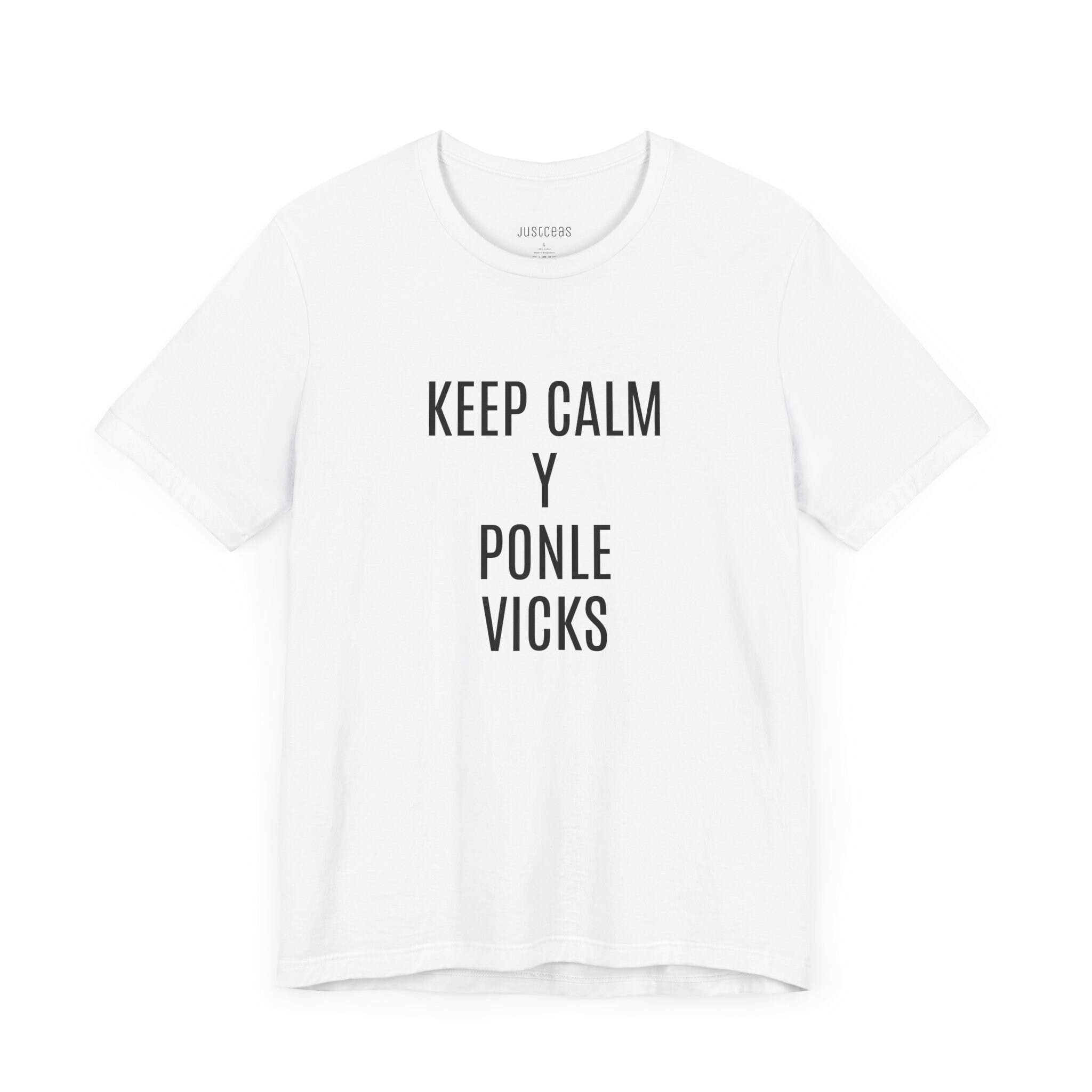 Keep Calm Y Poole Vicks T-shirt Unisex Short Sleeve Tee Funny 