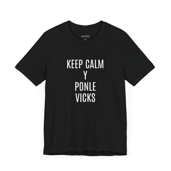 Keep Calm Y Poole Vicks T-shirt Unisex Short Sleeve Tee Funny 