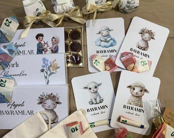 Cadeaubonnen, Kurban Bayram-cadeaus, Kurban Bayram-geldkaarten