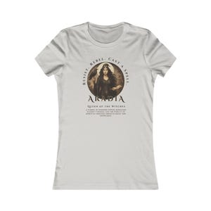 Aradia: Queen of the Witches Shirt, &quot;Resist. Rebel. Cast a Spell.&quot; Italian Folklore Gift for Her, Feminine Power, Rebel Tee, Magical Women