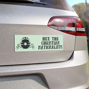 Verhexen Sie die christlichen Nationalisten, MAGNET Anti-Fake-Christen, Antichristliche Nationalisten, Anti-Trumpf, Freiheit von der Religion, Anti-Maga