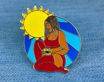 Sunrise Enamel Pin