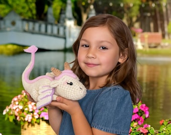 Winnie The Dragon Crochet Pattern PDF, Amigurumi Dragon Crochet Toy Pattern Winnie The Dragon Crochet Plush Fantasy Amigurumi Pattern