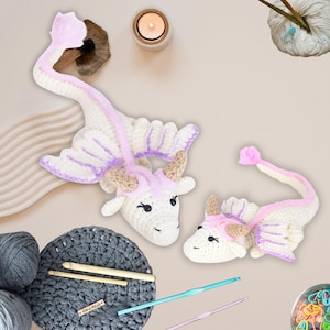 Playful Dragon Crochet pdf Winnie The Dragon Crochet Pattern PDF, Dragon Amigurumi Plush Fantasy Amigurumi Pattern, Crochet Dragon Pattern