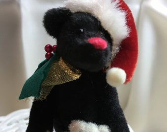 kris kringle stuffed dog