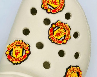 Football  Croc Shoe Charm  Pack Of 4 Shoe/Clog Charm Jibbitz.