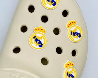Madrid  Croc Shoe Charm  Pack Of 4 Shoe/Clog Charm Jibbitz.