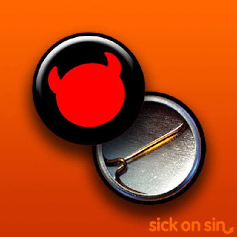 Stay Creepy Pin, Button, Magnet, Bottle Opener, Pocket Mirror, Keychain Horror Spooky Halloween Skull Creepy Cute Goth Punk Pin image 2