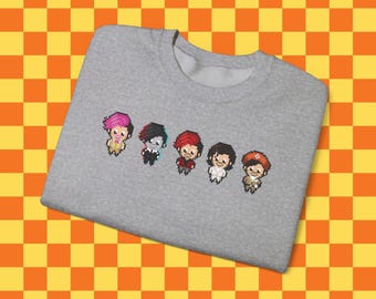 Markiplier Pixel Personas Sweatshirt | Crewneck