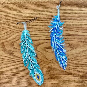 Feather bookmark