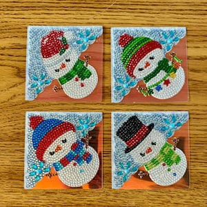 Snowman corner bookmark